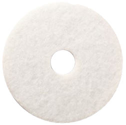 20", WHITE, POLISHING FLOOR PADS, 3M, 5/CT LARGE