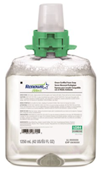 Renown Fmx-12 Dispenser Refill 1250 mL Unscented Green Sealed Foam Handwash Soap (4-Pack) LARGE