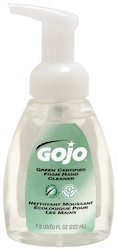 HAND SOAP, FOAMING, GOJO, PUMP BOTTLE, UNSCENTED, 7.5 OZ., 6/CT LARGE