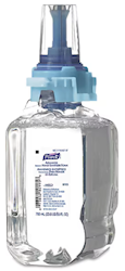 HAND SANITIZER, FOAMING, REFILL, PURELL ADVANCED, 70%, ADX 7, FRUITY SCENT, 700 ML, 4/CT LARGE