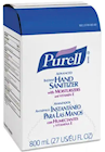 HAND SANITIZER, PURELL, INSTANT, DYE FREE, 800 ML, 12/CT THUMBNAIL