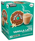 COFFEE, KCUP PODS, ORIGINAL DONUT SHOP, ONE-STEP VANILLA LATTE, KEURIG, 20/BOX THUMBNAIL