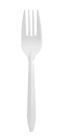 FORKS, PLASTIC, BERKLEY SQUARE, MEDIUM WEIGHT, WHITE, 1000/CT THUMBNAIL