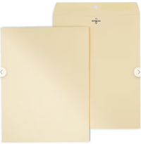 ENVELOPES, CATALOG, CLASP/MOISTENABLE, 10"L X 13"H, MANILA, 100/CT MAIN