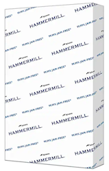 COPY PAPER, HAMMERMILL, 8.5" X 14", 20 LBS, 92 BRIGHTNESS, 500 SHEETS/REAM LARGE