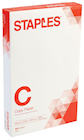 COPY PAPER, STAPLES, 8.5" X 14", 20 LBS, WHITE, 500 SHEETS/REAM THUMBNAIL
