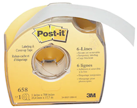CORRECTION TAPE, POST-IT, LABELING, WHITE MAIN