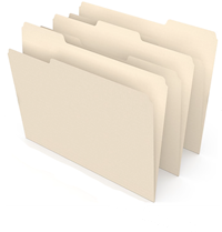 FILE FOLDER, STAPLES, 30% RECYCLED, 1/3 CUT TAB, LETTER SIZE, MANILA, 500/CT MAIN