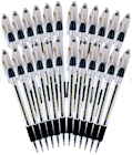 PENS, BALLPOINT, PENTEL, MEDIUM POINT, BLACK INK, 24/CT THUMBNAIL