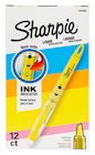 HIGHLIGHTERS, SHARPIE, LIQUID, CHISEL TIP, YELLOW, 12/CT THUMBNAIL