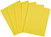 PAPER, MULTIPURPOSE, YELLOW, 20 LBS, 8.5" X 11", 500/REAM MAIN