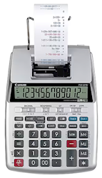 CALCULATOR, PRINTING, 12 DIGIT, CANON, DESKTOP, GREY/BLACK LARGE