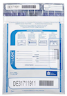 TAMPER EVIDENT BAGS, TRIPLOK, 9" X 12", CLEAR, 100/CT THUMBNAIL