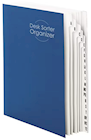 FILE ORGANIZER, DESK SORTER, SMEAD, ALPHABETIC A-Z, 20 DIVIDERS, LETTER SIZE, BLUE THUMBNAIL