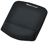 MOUSE PAD & WRIST REST, FOAM, NON-SKID, BLACK THUMBNAIL
