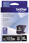 INK, CARTRIDGE, HIGH YIELD, BROTHER LC103, BLACK THUMBNAIL