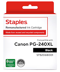 INK, CARTRIDGE, HIGH YIELD, CANON PG-240 XL, BLACK MAIN
