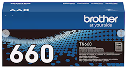 TONER, CARTRIDGE, HIGH YIELD, BROTHER TN-660, BLACK THUMBNAIL