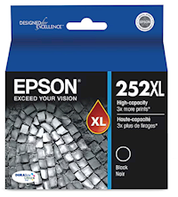 INK, CARTRIDGE, HIGH YIELD, EPSON T252XL, BLACK MAIN