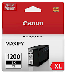 INK, CARTRIDGE, HIGH YIELD, CANON 1200XL, BLACK LARGE