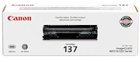 TONER, CARTRIDGE, STANDARD YIELD, CANON 137, BLACK MAIN