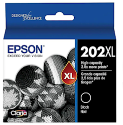 INK, CARTRIDGE, HIGH YIELD, EPSON T202XL, BLACK LARGE