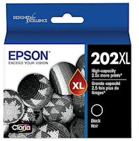 INK, CARTRIDGE, HIGH YIELD, EPSON T202XL, BLACK MAIN