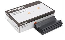 56 GALLON, 1.8 MIL, BLACK, 43 X 47, RECYCLED, LOW DENSITY, CAN LINERS, 100/CT THUMBNAIL