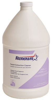 CARPET EXTRACTION CLEANER, RENOWN, 1 GALLON, 4/CT MAIN
