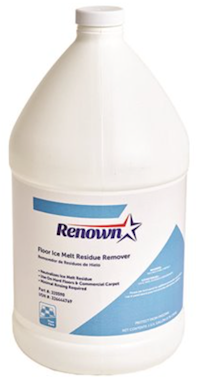 ICE MELT RESIDUE REMOVER, RENOWN, 1 GALLON, 4/CT MAIN