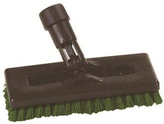 SCRUB BRUSH, RENOWN, SWIVEL, BLUE, 8" LARGE