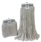 WET MOP HEADS, RENOWN, NATURAL COTTON, CUT-END, GREEN, 16 OZ, 1" HEADBAND, 6/CT THUMBNAIL