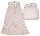 WET MOP HEADS, RENOWN, STANDARD, COTTON, CUT-END, WHITE, 24 OZ, 6/CT THUMBNAIL