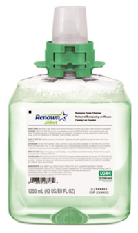 HAIR & BODY CLEANSER, FOAMING, CUCUMBER MELON SCENT, RENOWN FMX-12, REFILL, 1250 ML, 4/CT MAIN