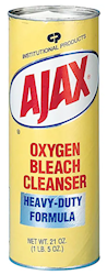 RESTROOM CLEANER, POWDERED, AJAX, OXYGEN BLEACH POWDER, 21 OZ, 24/CT LARGE