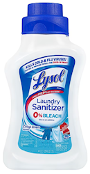 LAUNDRY SANITIZER, LYSOL, CRISP LINEN SCENT, 41 OZ LARGE