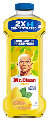 CLEANER, MULTI-SURFACE, MR. CLEAN, LEMON SCENT, 23 OZ., 6/CT MAIN
