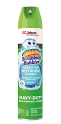 RESTROOM CLEANER, DISINFECTANT, SCRUBBING BUBBLES, HEAVY DUTY, 25 OZ LARGE