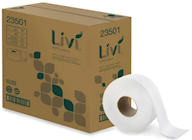 TOILET TISSUE, JUMBO, 2-PLY, LIVI, WHITE, 1000 FT/ROLL, 12 ROLLS/CT THUMBNAIL