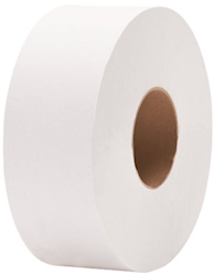 TOILET TISSUE, JUMBO, 2-PLY, GREEN HERITAGE, WHITE, 1000 FT/ROLL, 12 ROLLS/CT LARGE