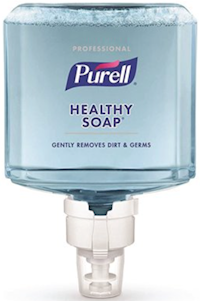 HAND SOAP, FOAMING, PURELL, ES8 REFILL, FRESH SCENT, 1200 ML, 2/CT MAIN