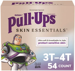 PULL-UPS, TRAINING PANTS, SKIN ESSENTIALS, 3T-4T, 54/CT LARGE