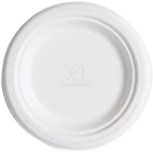 PLATES, SUGARCANE, ECO-PRODUCTS, VANGAURD, WHITE, 6", 1000/CT THUMBNAIL