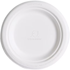 PLATES, SUGARCANE, ECO-PODUCTS, VANGUARD, WHITE, 6", 1000/CT THUMBNAIL