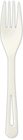 FORKS, COMPOSTABLE, WORLD CENTRIC TPLA, WHITE, 6.3", 1000/CT THUMBNAIL