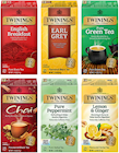 TEA, TWININGS, VARIETY PACK, ASSORTED TEA BAGS, 25 BAGS/BX, 6 BOXES/CT THUMBNAIL