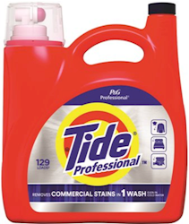 LAUNDRY DETERGENT, LIQUID, TIDE PROFESSIONAL, ORIGINAL SCENT, 170 OZ, 4/CT LARGE