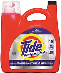 LAUNDRY DETERGENT, LIQUID, TIDE PROFESSIONAL, ORIGINAL SCENT, 170 OZ, 4/CT MAIN