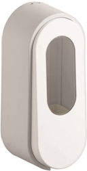 DISPENSER, HAND SOAP, DIAL, CARTRIDGE, LIGHT GREY/WHITE LARGE