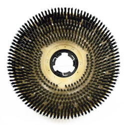 BRUSH HEAD, 15", HARD POLY SCRUB BRUSH FOR 17" MACHINES, POWR-FLITE / TACONY LARGE